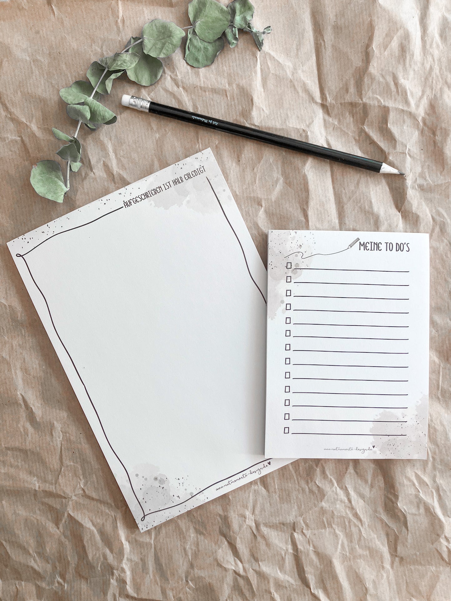 Notizset für deine kleinen und großen Gedanken