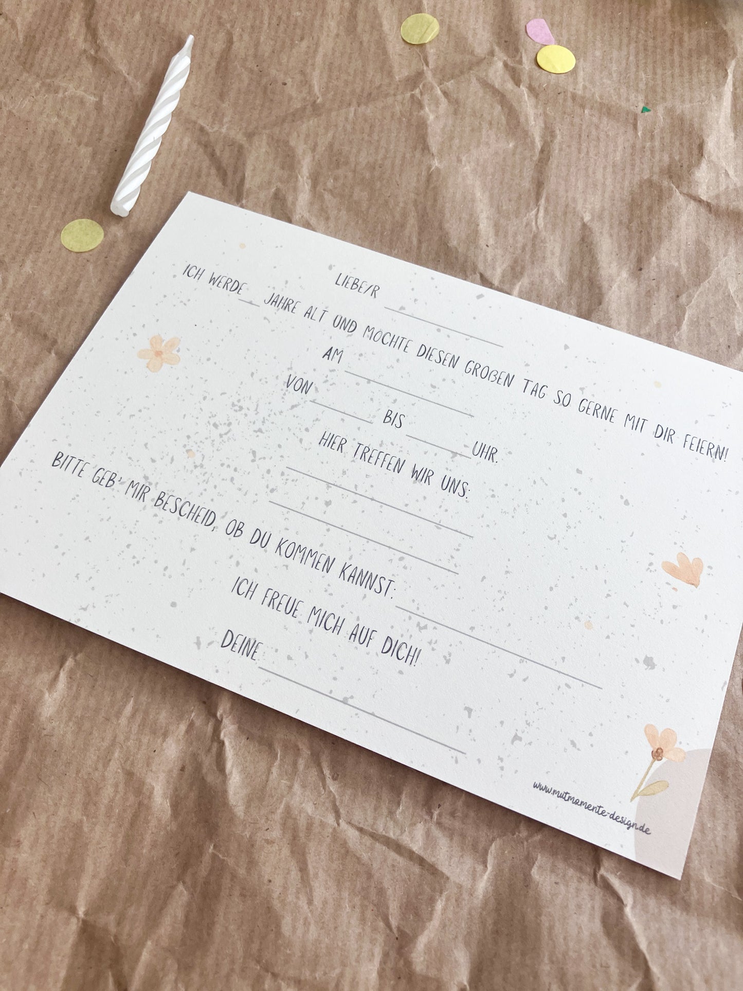 Einladungskarten Kindergeburtstag Mädchen