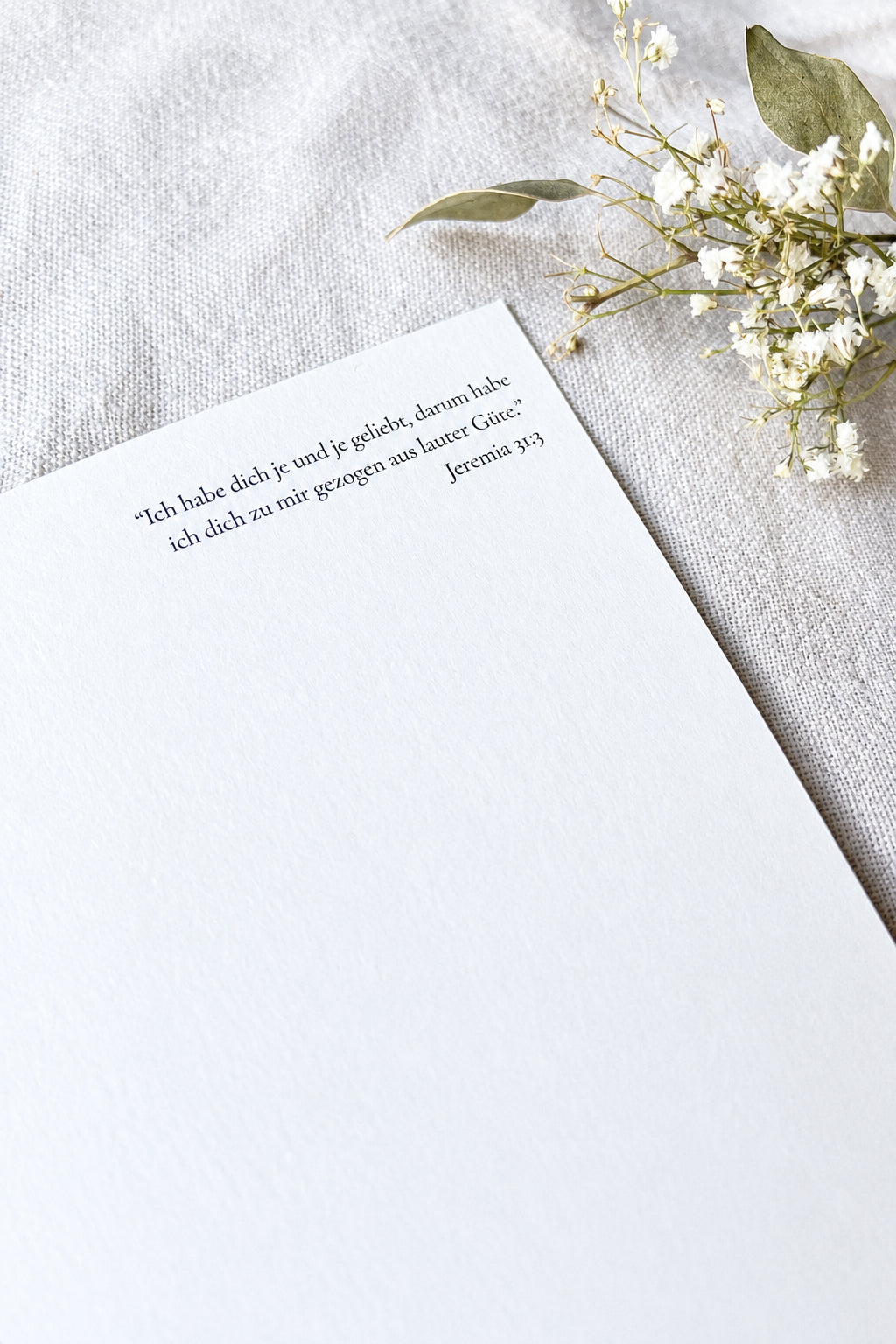 Postkarte "Du bist geliebt"
