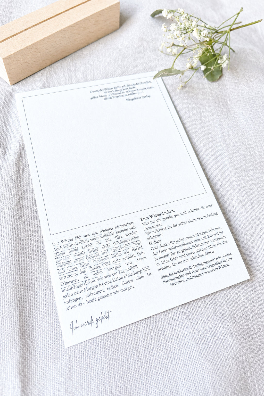 Postkartenkalender "Zeit für Mutmomente 2027"