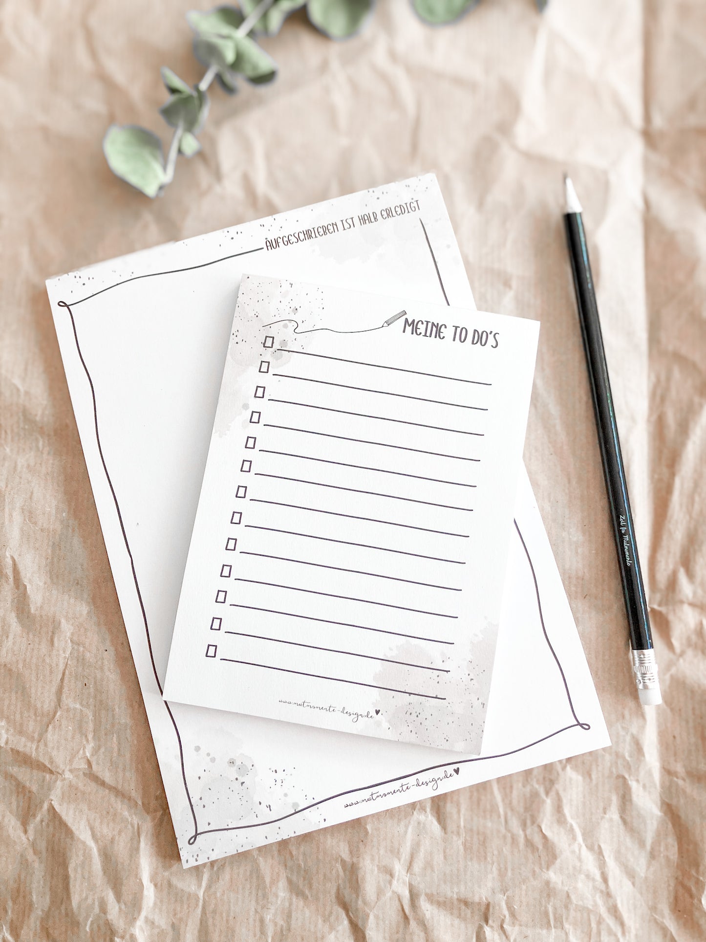 Notizset für deine kleinen und großen Gedanken