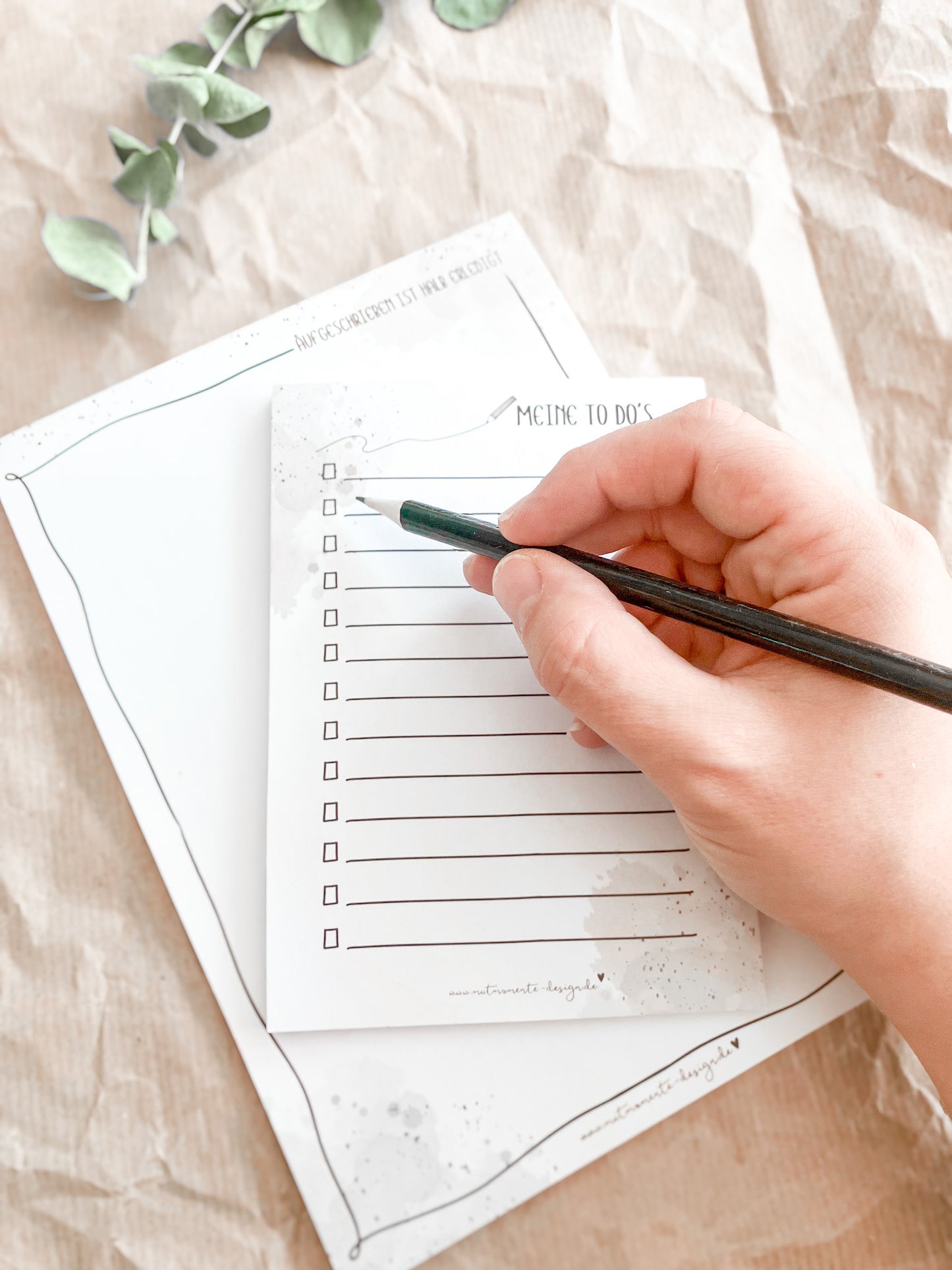Notizset für deine kleinen und großen Gedanken