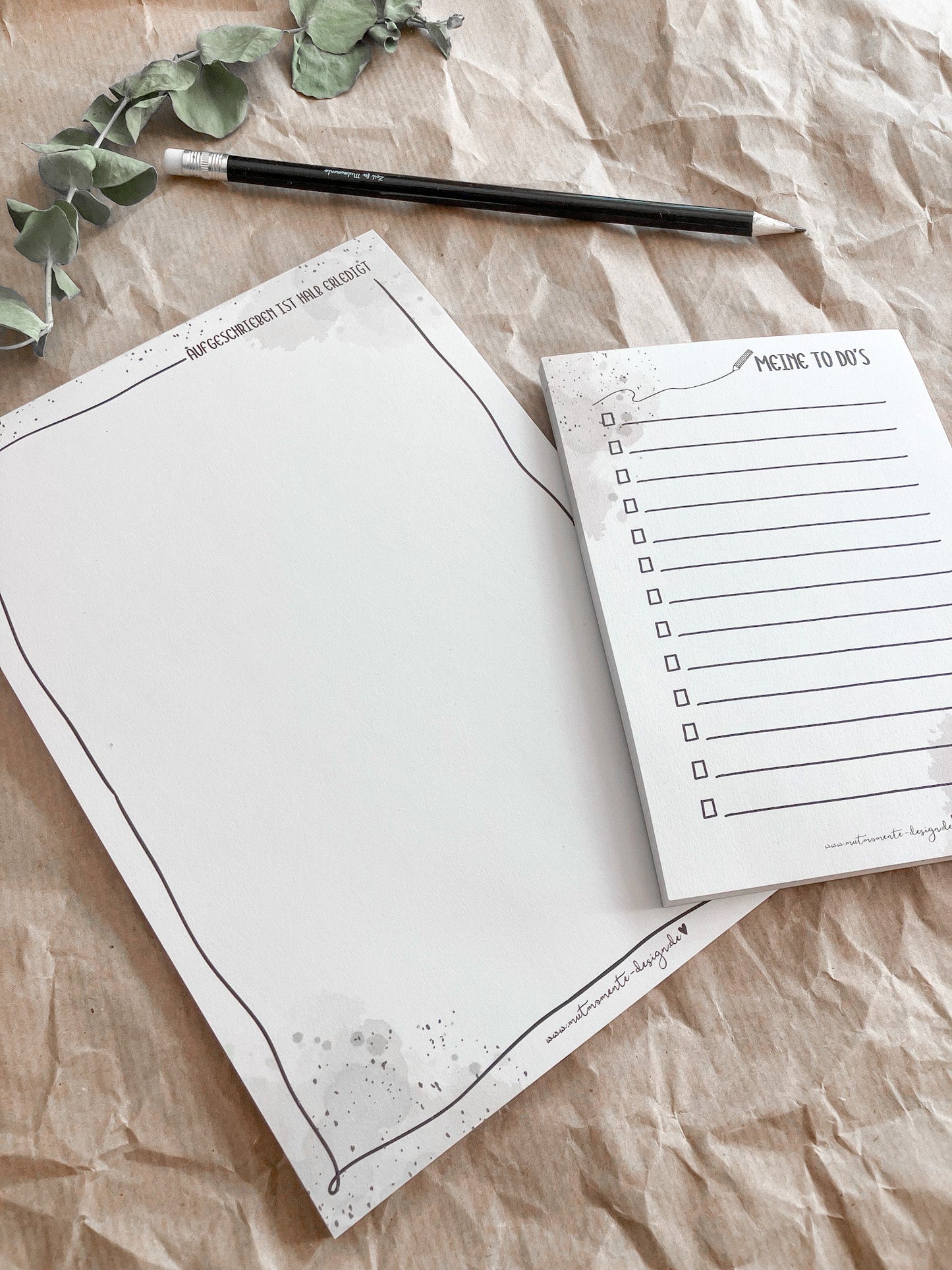 Notizset für deine kleinen und großen Gedanken