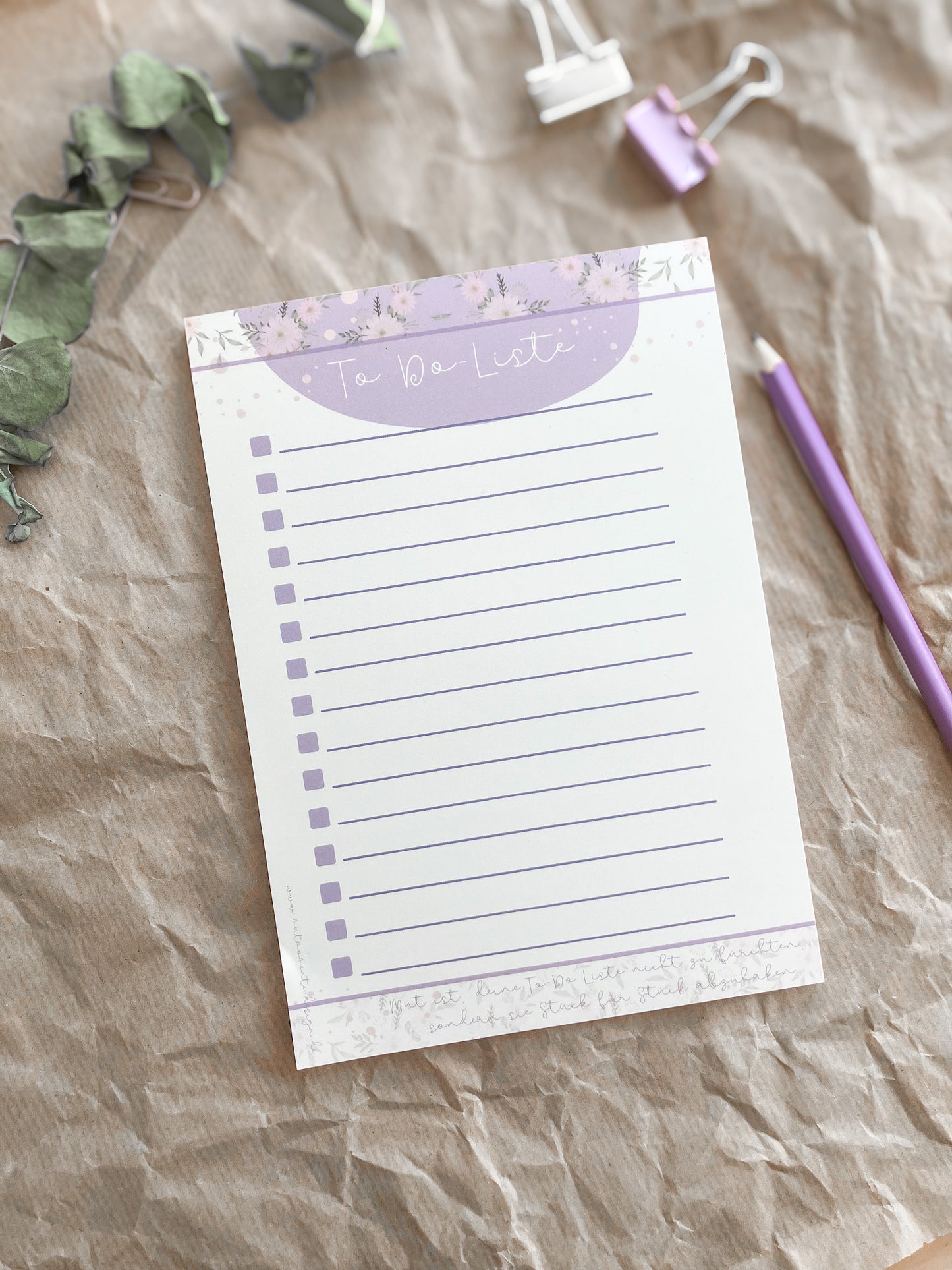 To-Do-Liste - Notizblock