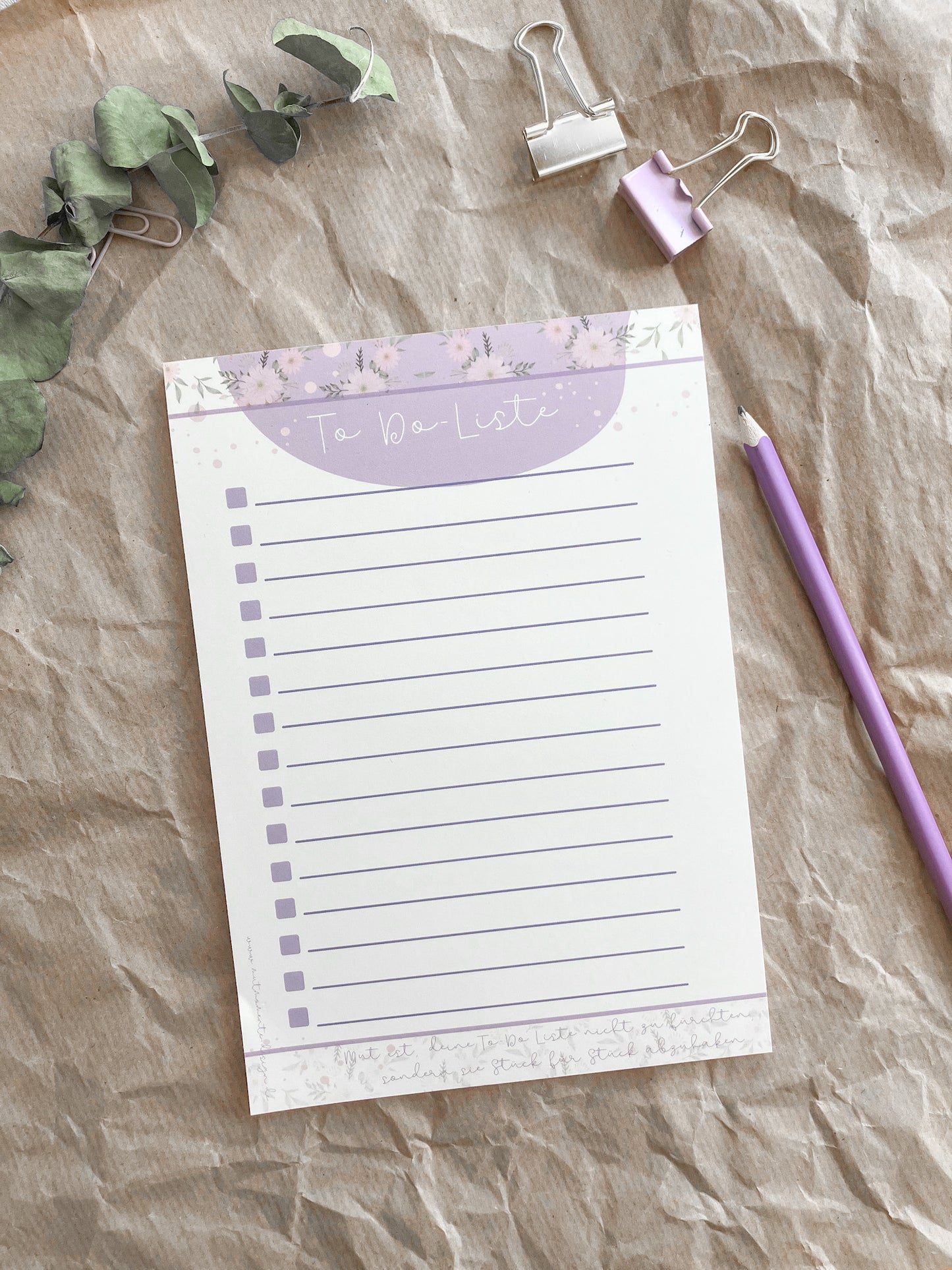 To-Do-Liste - Notizblock