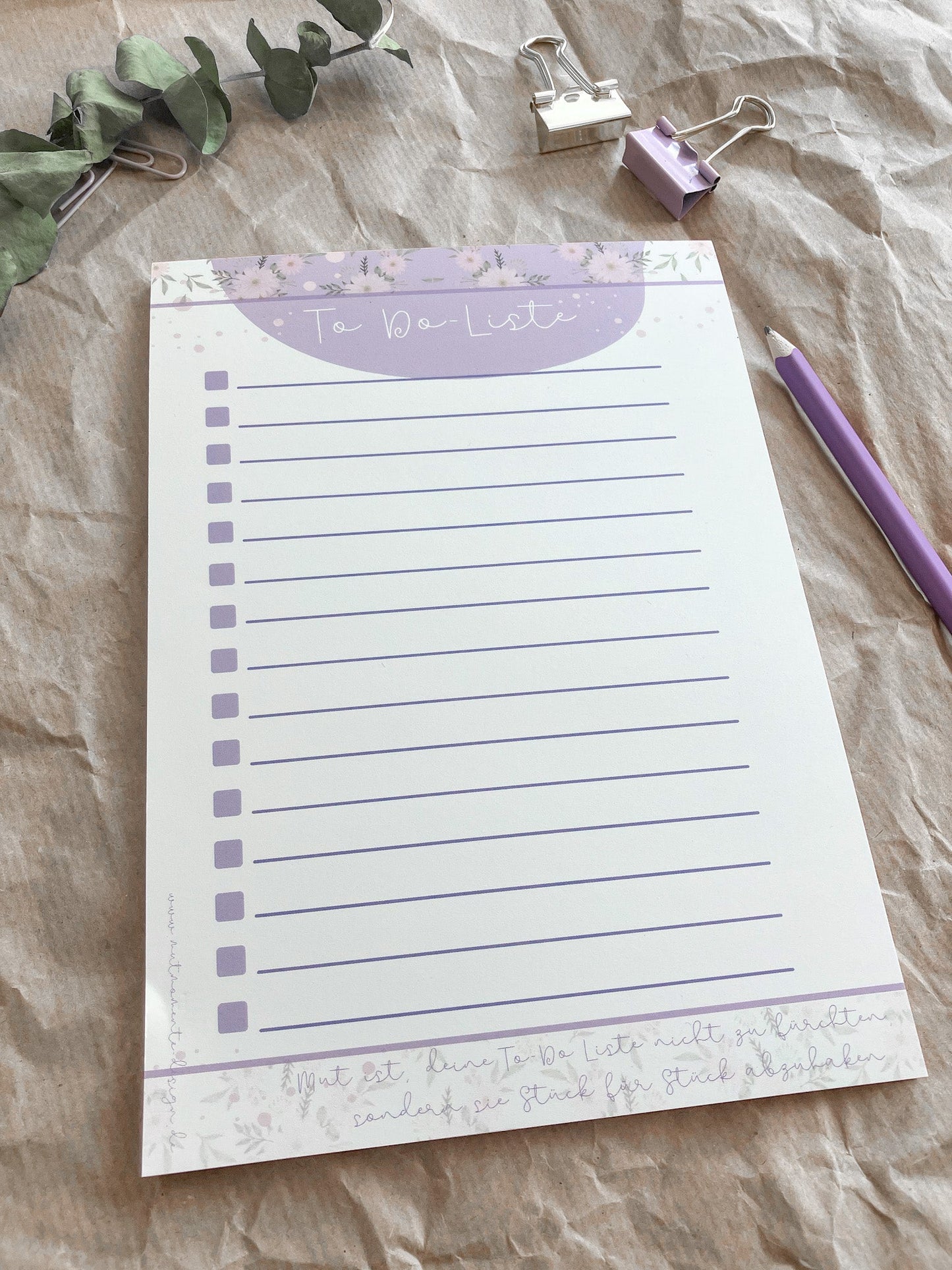 To-Do-Liste - Notizblock