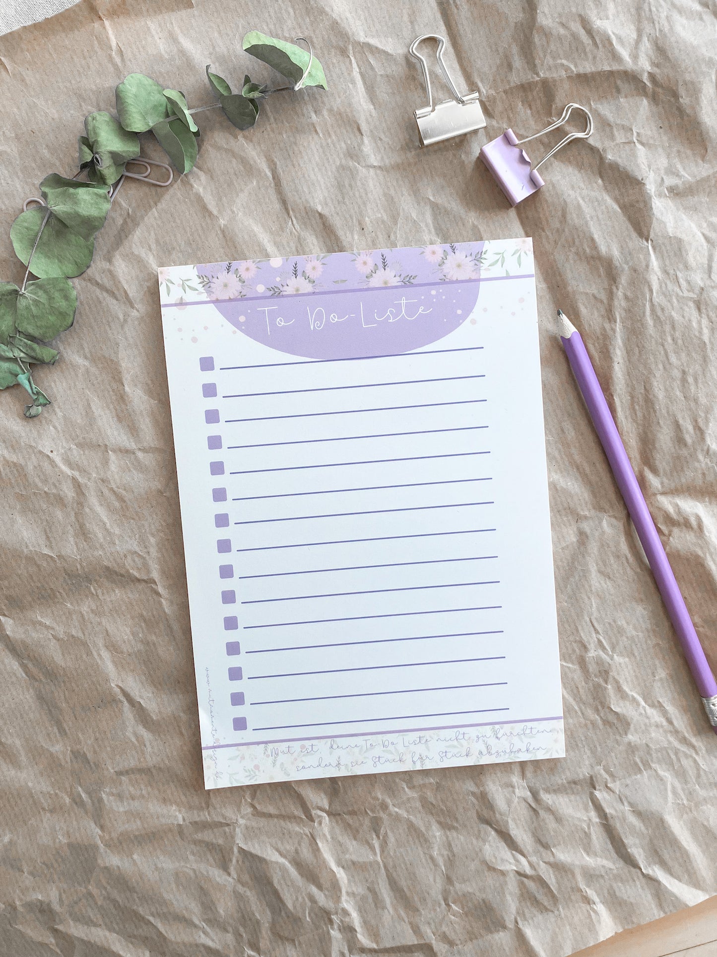 To-Do-Liste - Notizblock