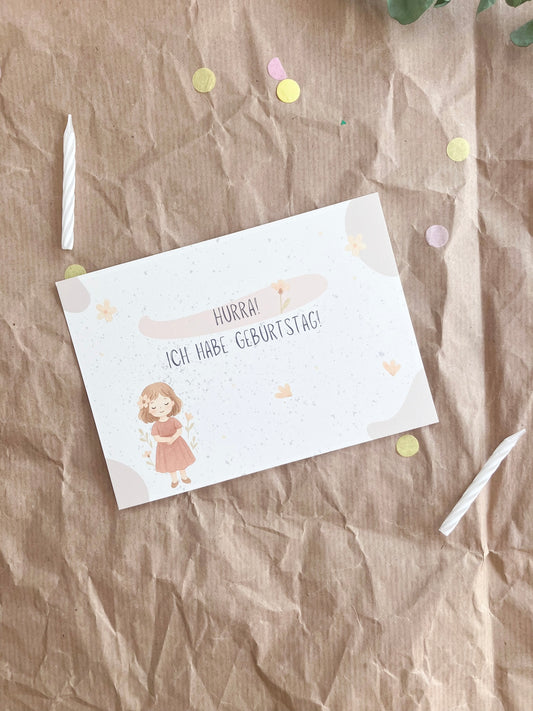Einladungskarten Kindergeburtstag Mädchen