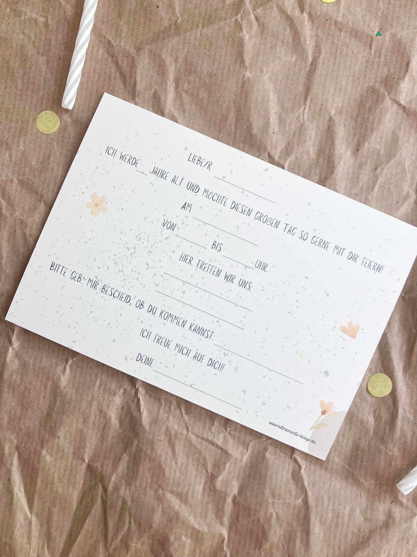 Einladungskarten Kindergeburtstag Mädchen