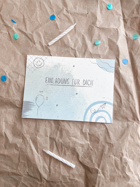 Einladungskarten Kindergeburtstag