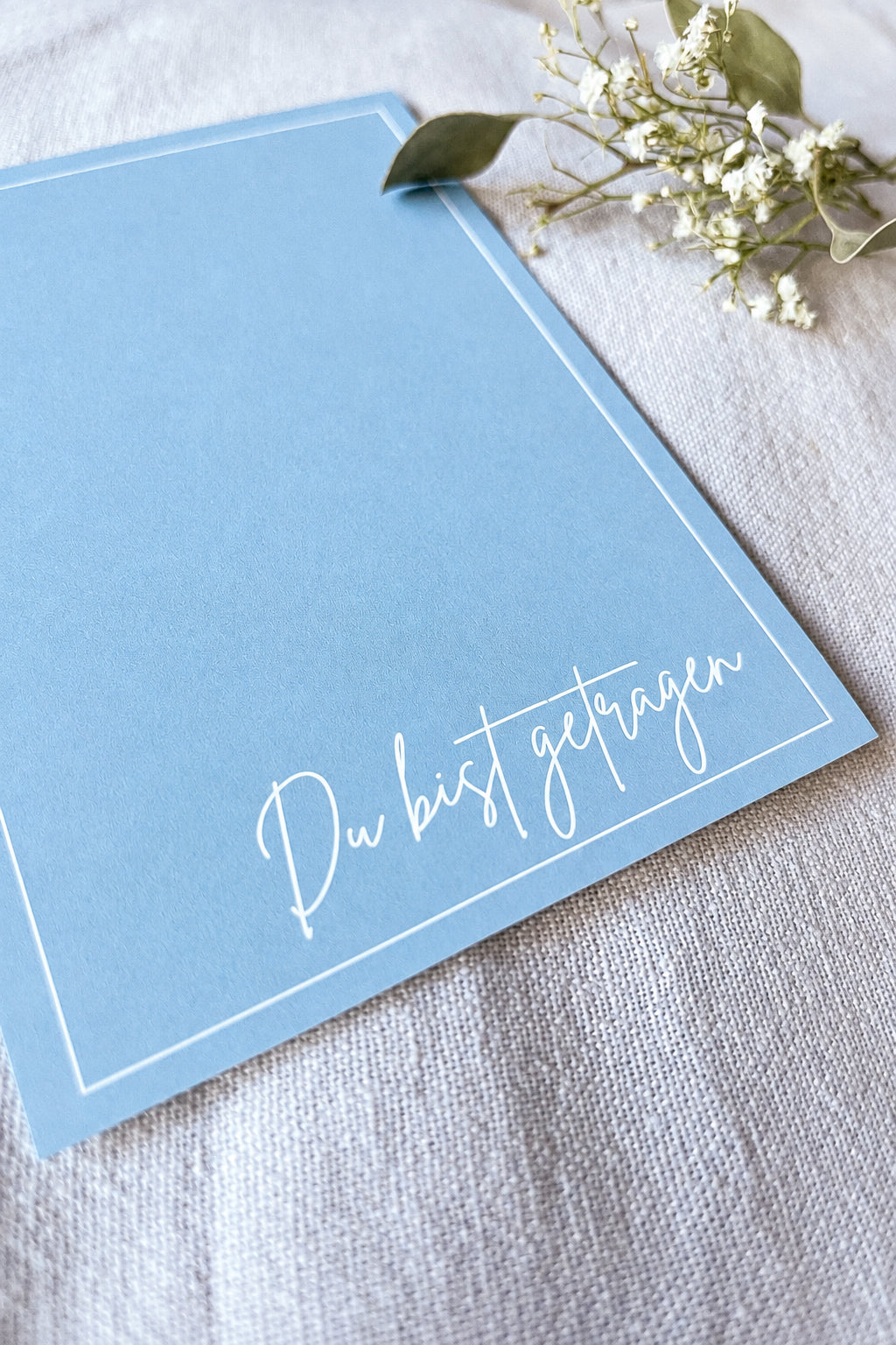 Postkarten-Set „getragen. gehalten. geliebt.“
