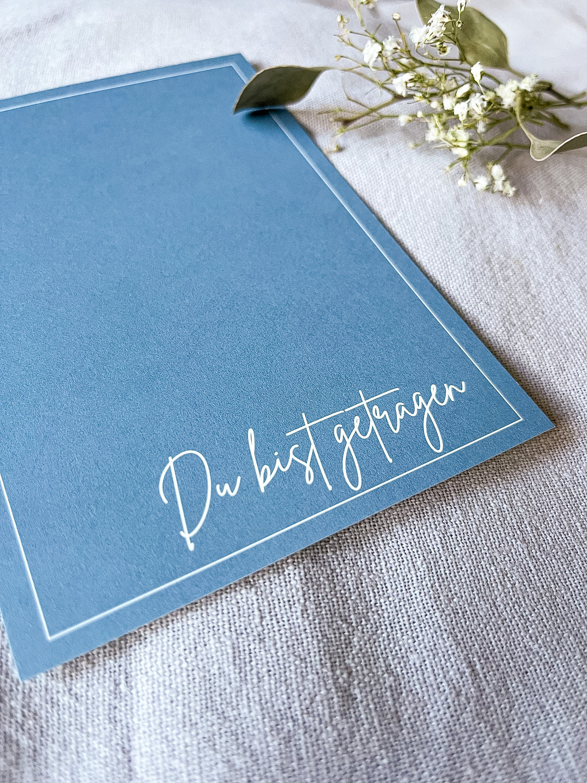 Postkarte "Du bist getragen"