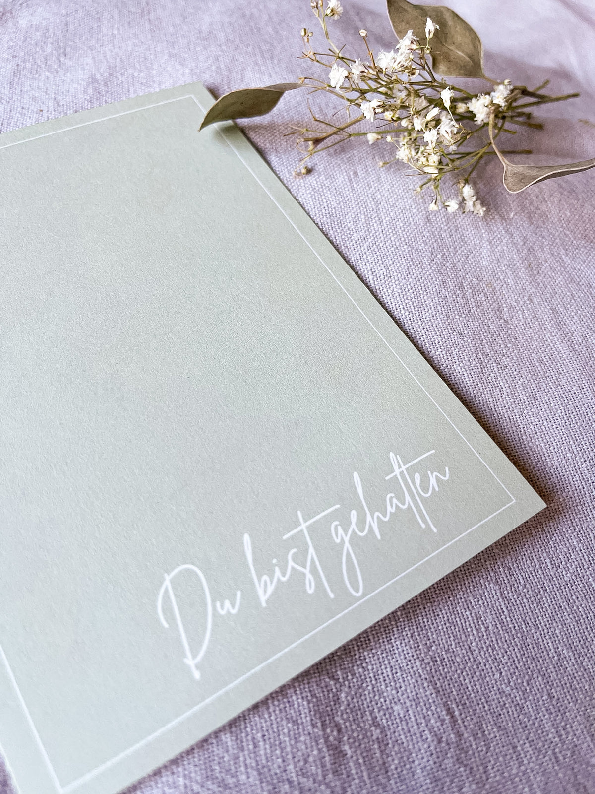 Postkarten-Set „getragen. gehalten. geliebt.“