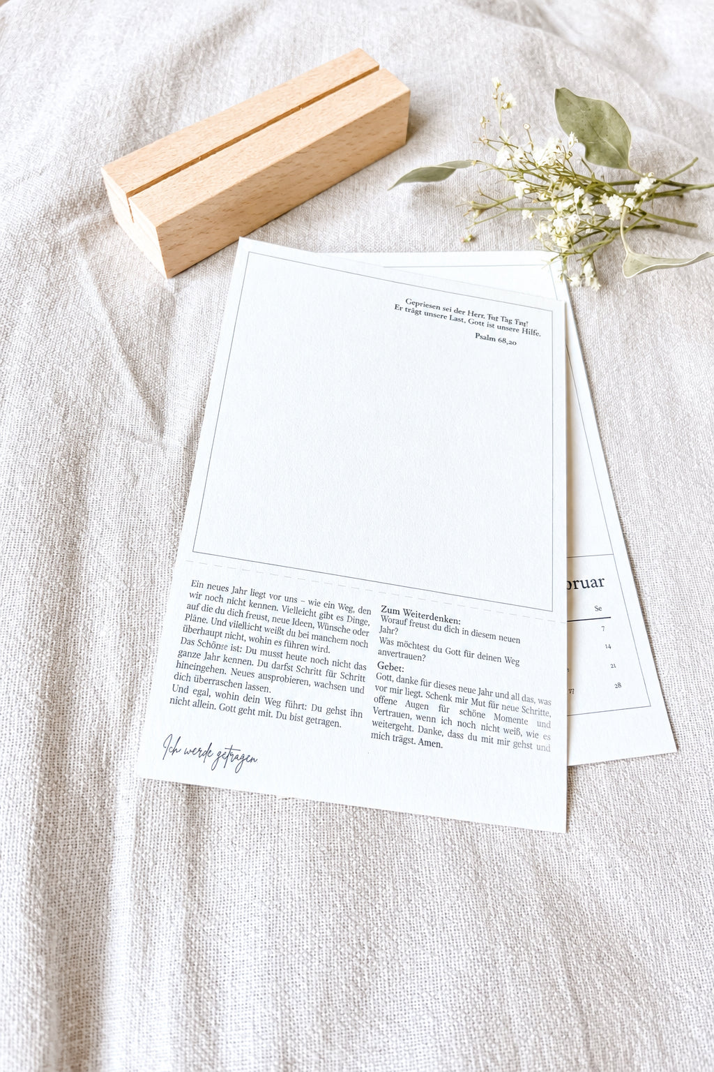 Postkartenkalender "Zeit für Mutmomente 2027"