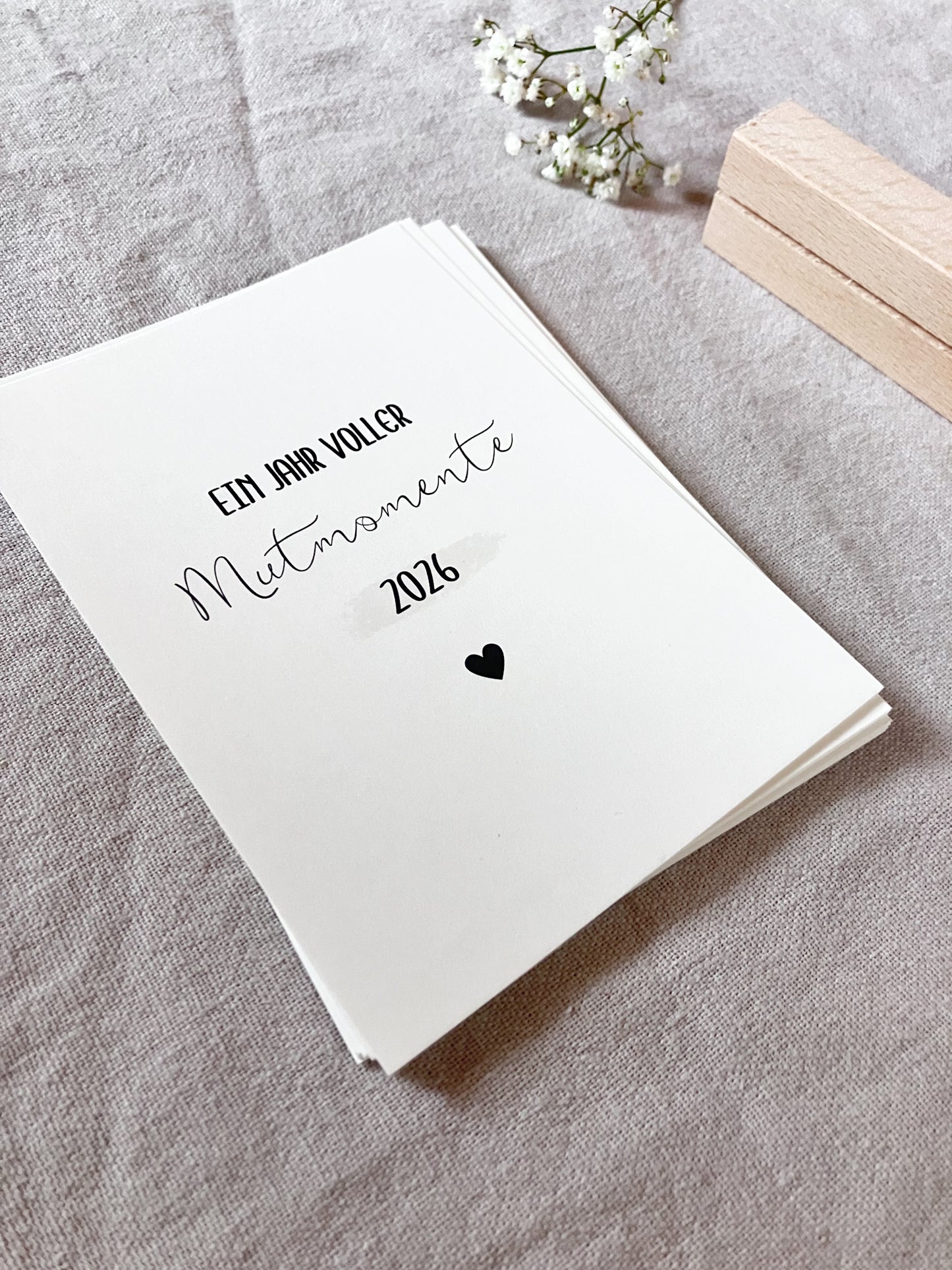 Postkartenkalender 2026 – Jeden Monat ein neuer Mutmoment