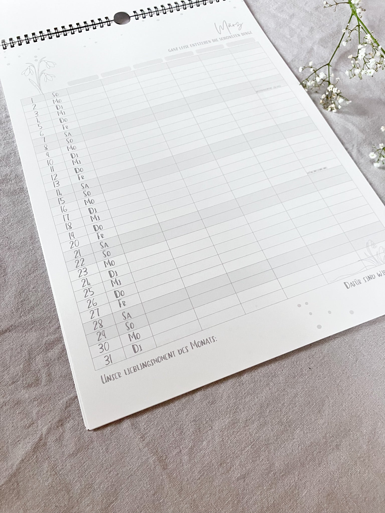 Familienkalender 2026