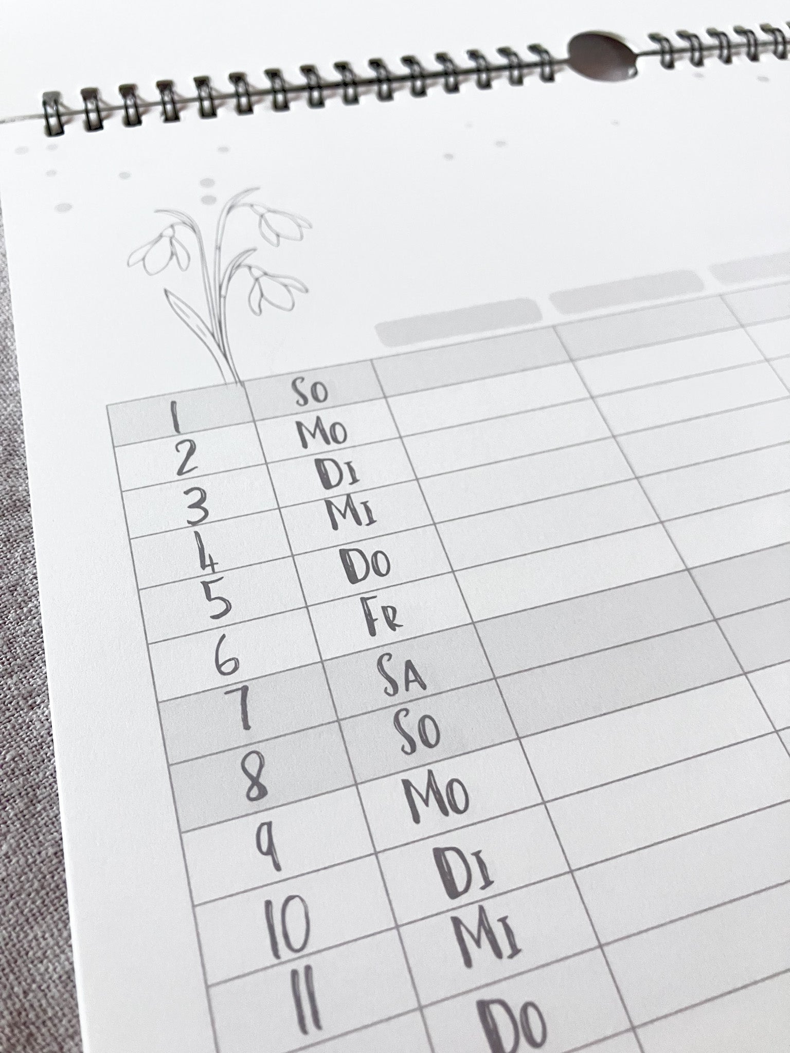 Familienkalender 2026